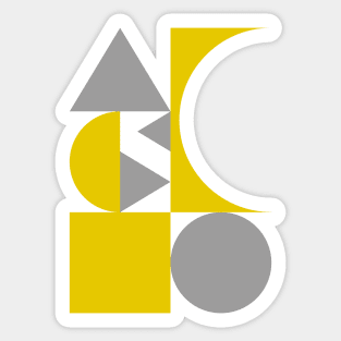 Abstract#61 Sticker